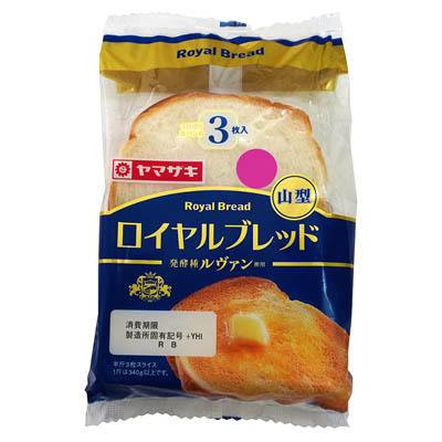ヤマザキ ロイヤルブレッド山型 3枚入