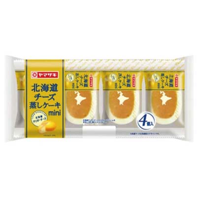 ヤマザキ　北海道チーズ蒸しケーキミ二４個入