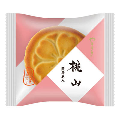 ヤマザキ 桃山 黄身あん 1個