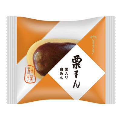 ヤマザキ 栗まん 栗入り白あん 1個