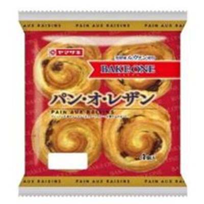 ヤマザキ　パン・オ・レザン4個入