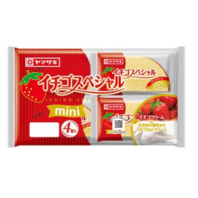 ヤマザキ　イチゴスペシャルミニ　４個入