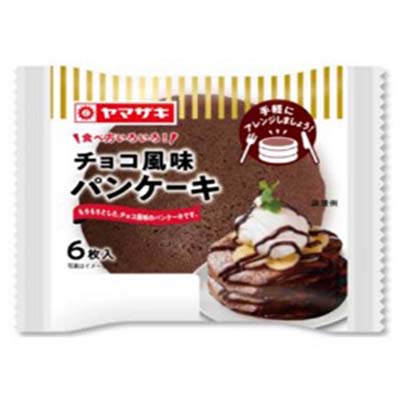 ヤマザキ　チョコ風味パンケーキ　6枚入