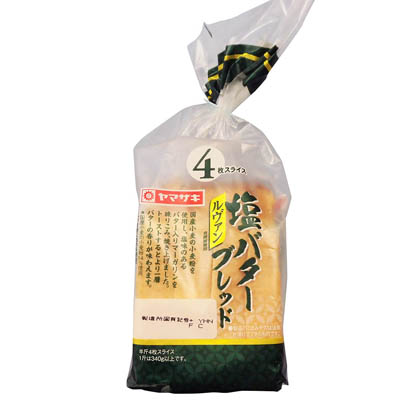 ヤマザキ塩バターブレッド 4枚入