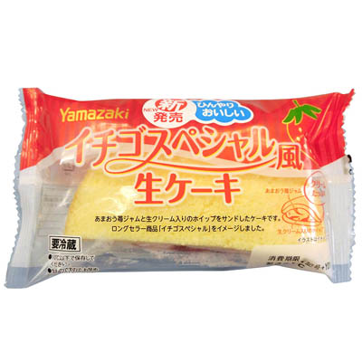 ヤマザキ イチゴスペシャル風生ケーキ