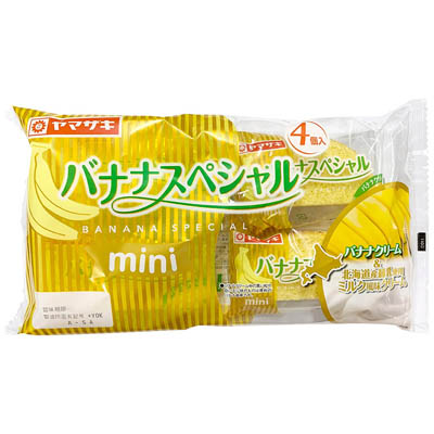 ヤマザキ　バナナスペシャルミニ　4個
