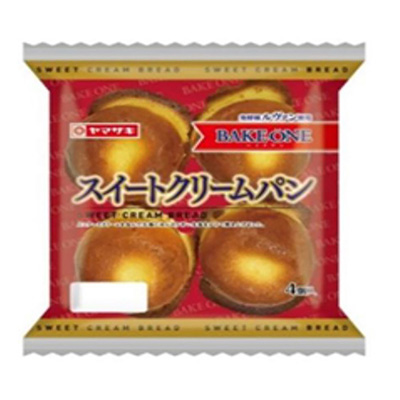 ヤマザキ　スイートクリームパン４個