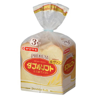 ヤマザキ　ダブルソフトプレミアム３枚入