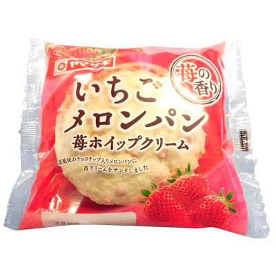 ヤマザキ　いちごメロンパン