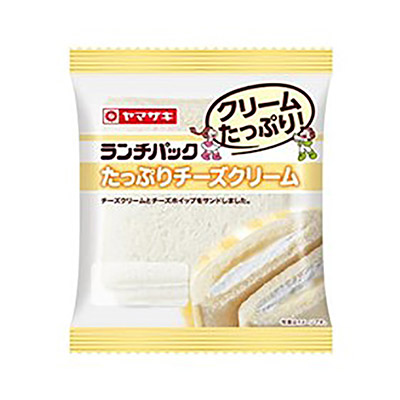 ヤマザキ　ランチパック（たっぷりチーズクリーム）