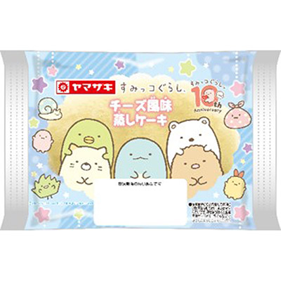 ヤマザキ　チーズ風味蒸しケーキ（すみっコぐらし）