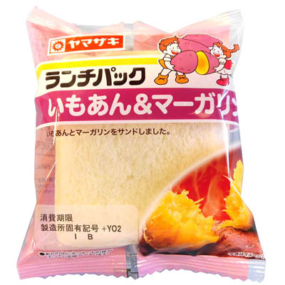 ヤマザキ　ランチパック（いもあん＆マーガリン）