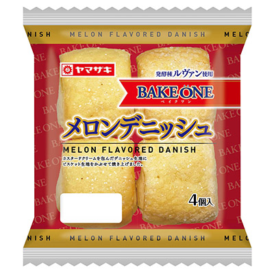 ヤマザキ　メロンデニッシュ ４個入