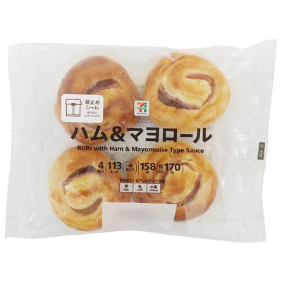 セブンプレミアム ハム&マヨロール