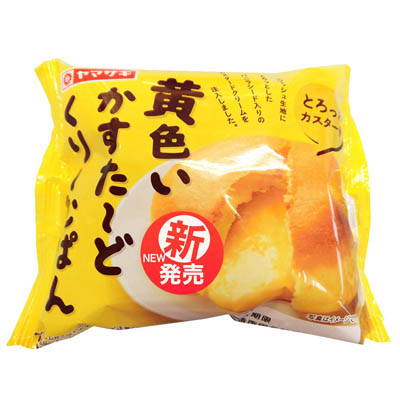 ヤマザキ　黄色いかすた～どくり～むぱん