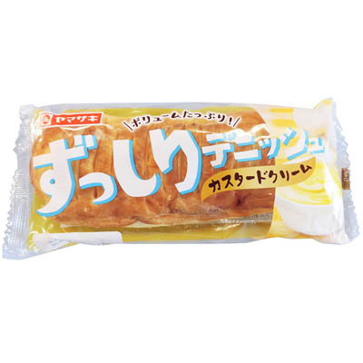 ヤマザキ　ずっしりデニッシュカスタードクリーム