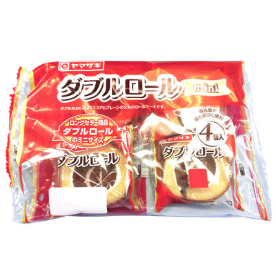 ヤマザキ　ダブルロールミニ　４個入