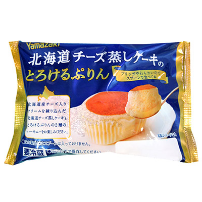 ヤマザキ 北海道チーズ蒸しケーキのとろけるぷりん