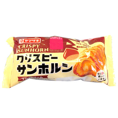 ヤマザキ　クリスピーサンホルン　マロンクリーム