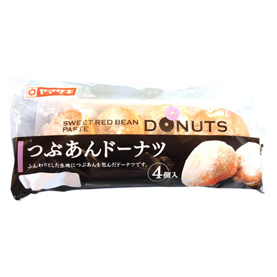 ヤマザキ　つぶあんドーナツ　４個入