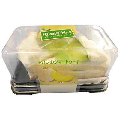 ヤマザキ メロンのショートケーキ 2個