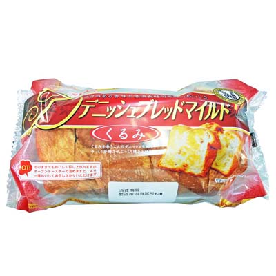 ヤマザキ　デニッシュブレッドマイルド（くるみ）６枚