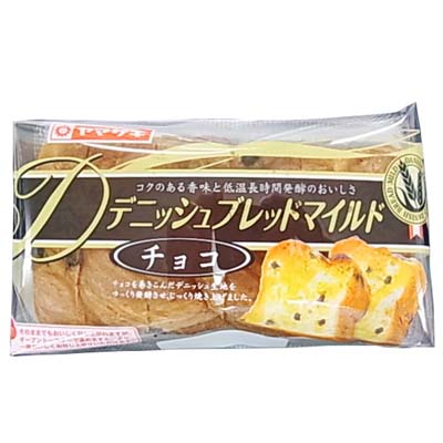 ヤマザキ　デニッシュブレッドマイルド（チョコ）６枚