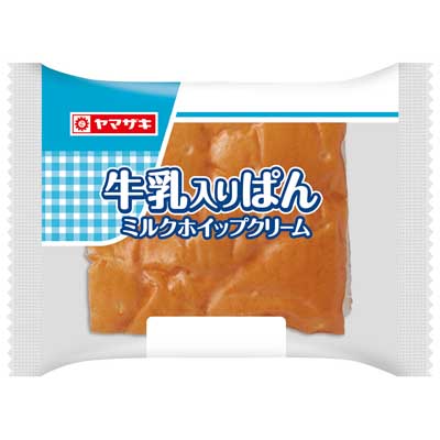 ヤマザキ 牛乳入りぱん ミルクホイップクリーム 1個
