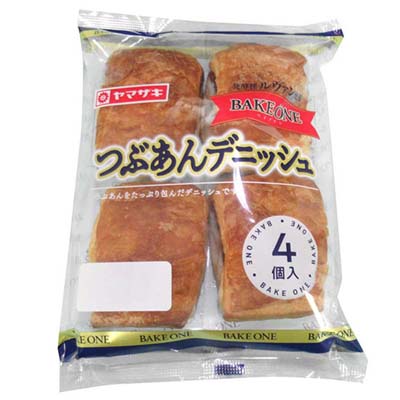 ☆ヤマザキ　つぶあんデニッシュ　4個入