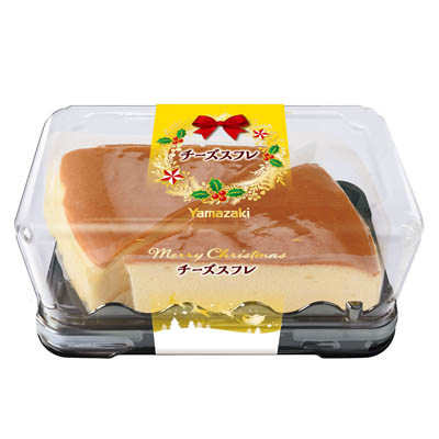 ヤマザキ　クリスマス　チーズスフレ　２個入