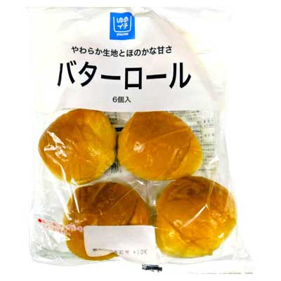 ゆめイチ　バターロール ６個