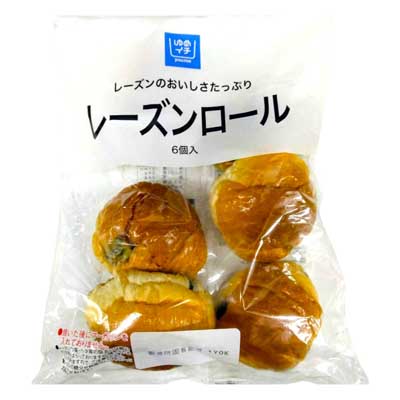 ゆめイチ　レーズンロール 6個