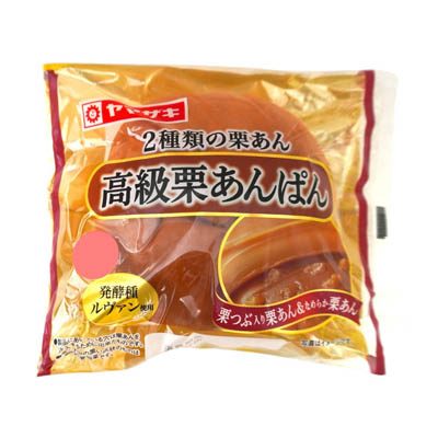 ヤマザキ　高級栗あんぱん　1個