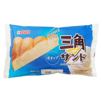 ヤマザキ　三角サンド　ホイップ　1個