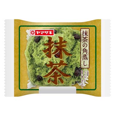 ヤマザキ　抹茶の角蒸し　1個