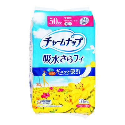 チャームナップ　吸水さらフィ　中量用　18枚入