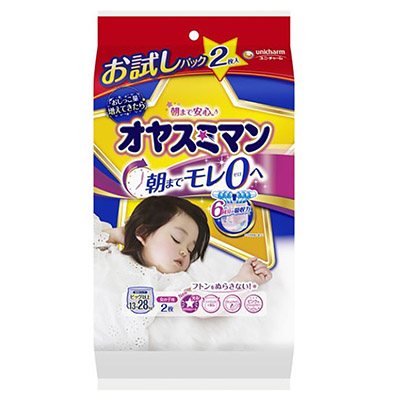オヤスミマン女の子用BIG以上 お試しパック2枚入