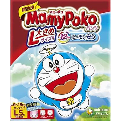 マミーポコパンツ ドラえもん5枚 Lサイズ