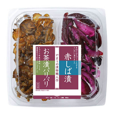 やまう　お茶漬パリパリ　赤しば漬　80ｇ
