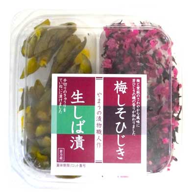 やまう　生しば漬・梅しそひじき　75g