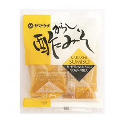 ヤマウチ　からし酢味噌　３０ｇ×４袋入