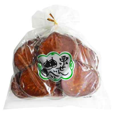 山口製菓　栗せんべい　20枚