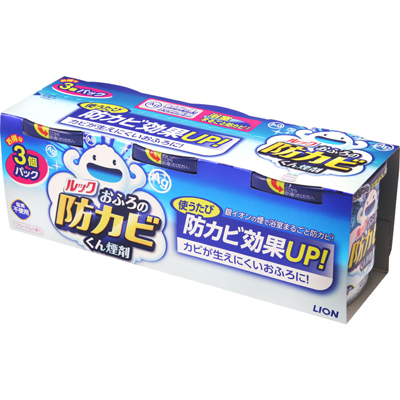ルックおふろの防カビくん煙剤3個組
