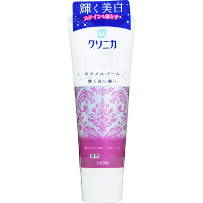 ライオン クリニカ エナメルパール ホワイトフローラルミント  130g
