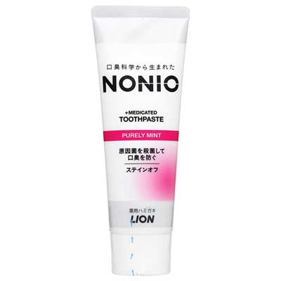 ライオン　ノニオハミガキ　ピュアリーミント　130g