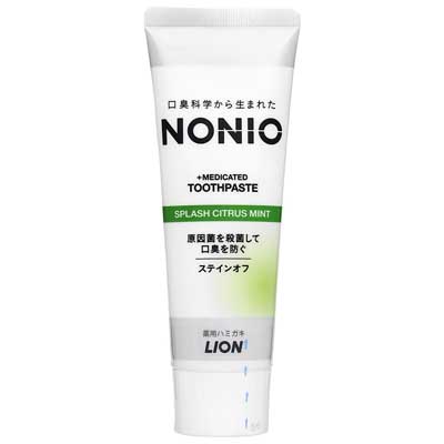 ライオン　ノニオハミガキ　スプラッシュシトラスミント　130g