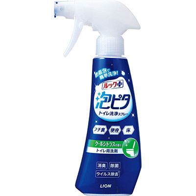 ライオン ルックプラス 泡ピタトイレ洗浄スプレー クールシトラスの香り 本体 300ml