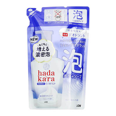 hadakara　薬用デオドラント　モイストボディケアソープ　440ml