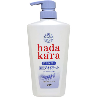 hadakara 薬用デオドラントボディソープ ハーバルソープの香り 本体 500ml