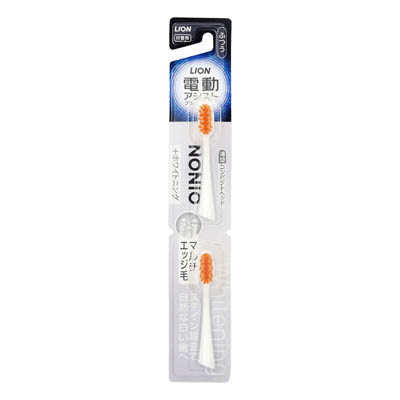 ＬＩＯＮ　電動アシストブラシ　付替ＮＯＮＩＯ＋ホワイトニング　ふつう　２本入